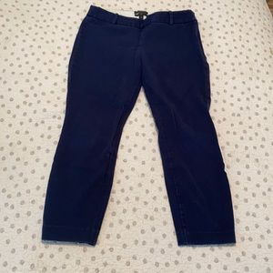 J. Crew Minnie Fit Navy Capris